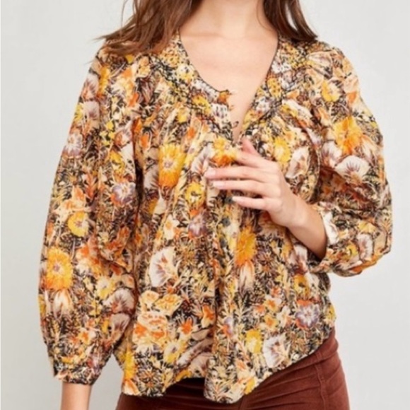 Free People We Are Free Cool Meadow Top - Picture 5 of 6